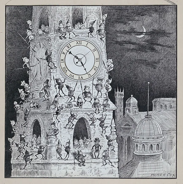 Brownies in the Clock Tower — Palmer Cox