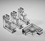 "Pristine Table Architecture" — Wilber L. Orme|Cambridge Glass Company (Cambridge, Ohio)
