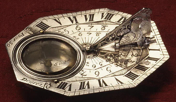 Portable horizontal sundial — Jaques Lucas