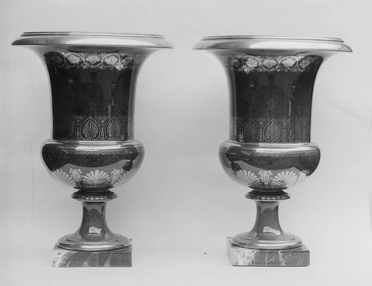 Vase (one of a pair) — Sèvres Manufactory|Richard