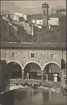Ponte Vecchio e Case di S. Iacopo, Firenze