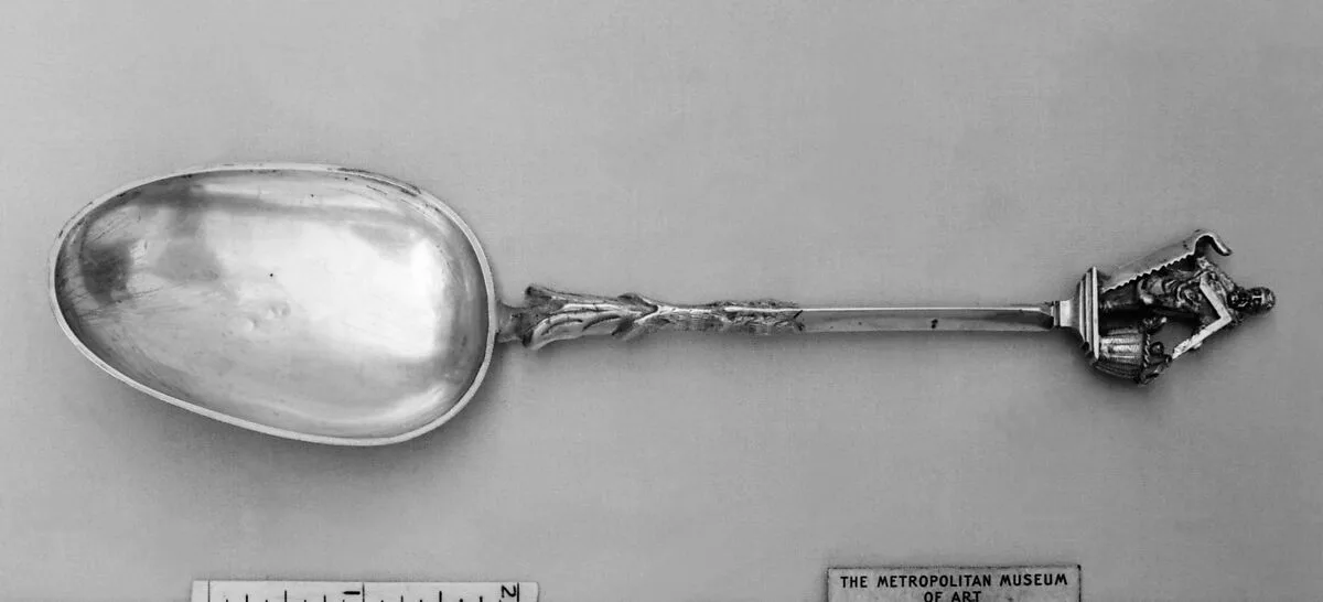 Figure-top spoon — Unknown