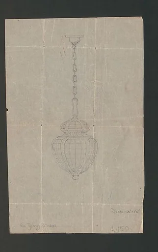 Original sketch for Chandelier