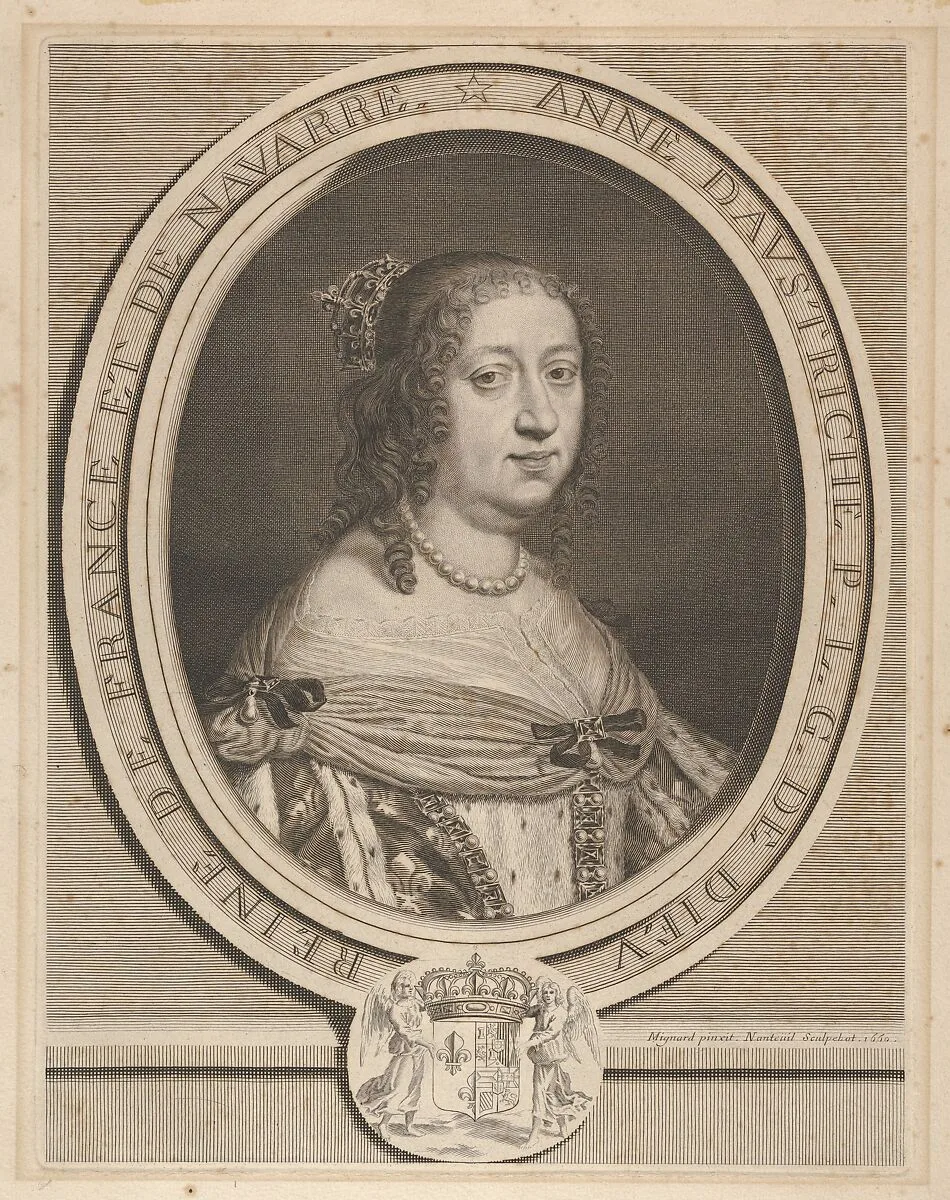 Anne of Austria — Robert Nanteuil|Pierre Mignard