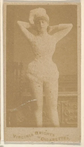 From the Actors and Actresses series (N45, Type 5) for Virginia Brights Cigarettes