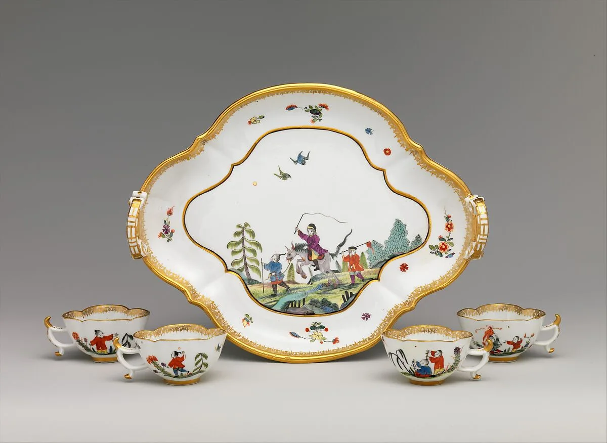 Tray (part of a set) — Meissen Manufactory