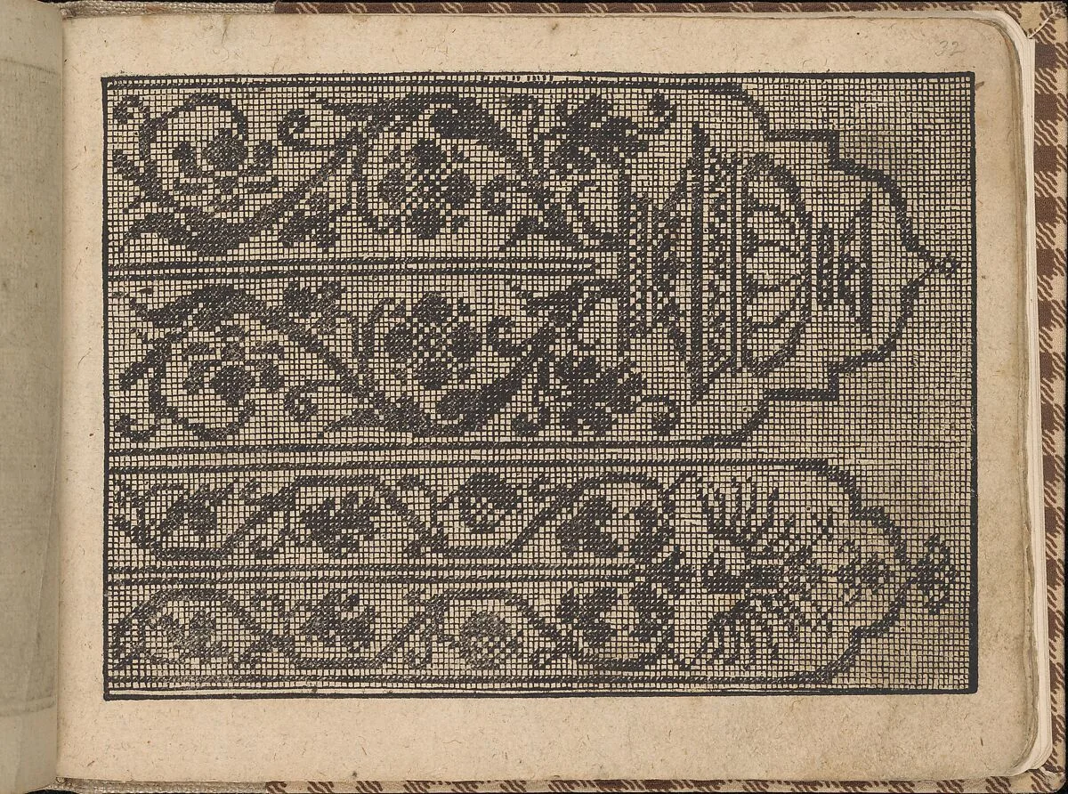 New Künstlichs Modelbuch (Page 32 recto) — Bernhard Jobin