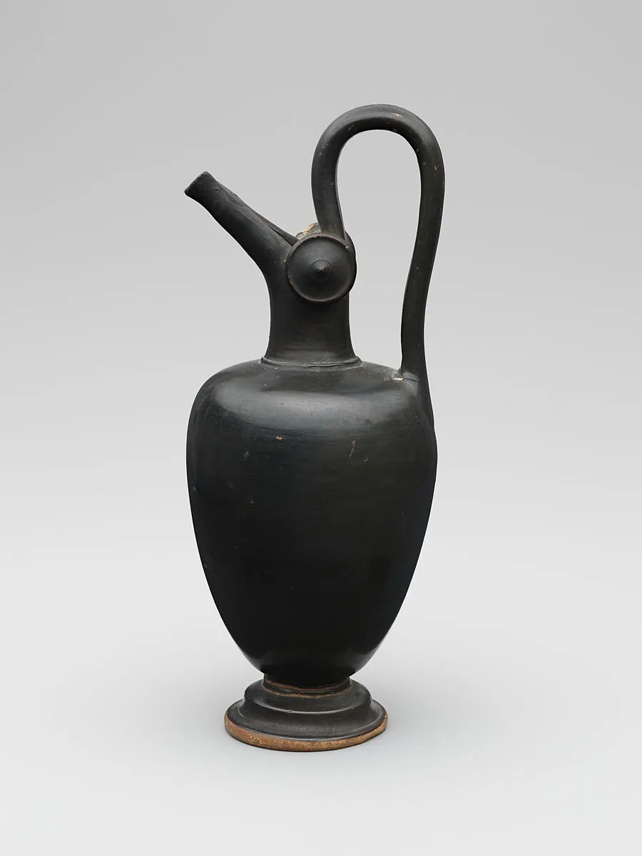 Terracotta oinochoe (jug) — Unknown