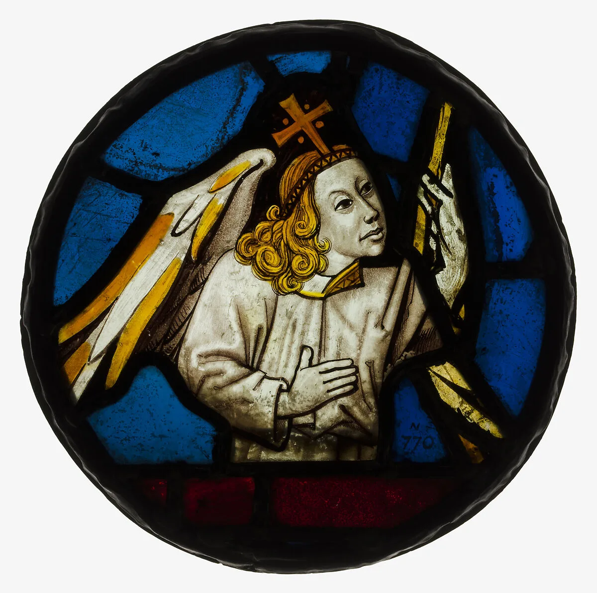 Roundel with an Angel — Unknown