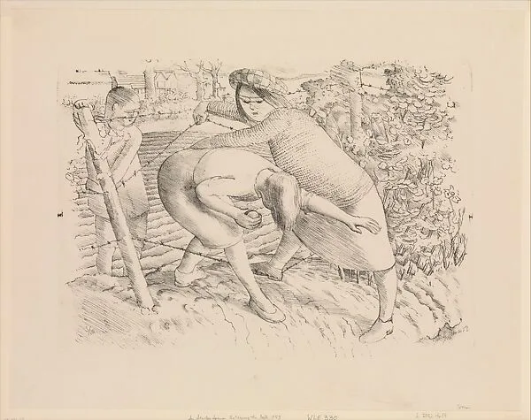 Barbed Wire — Stanley Spencer
