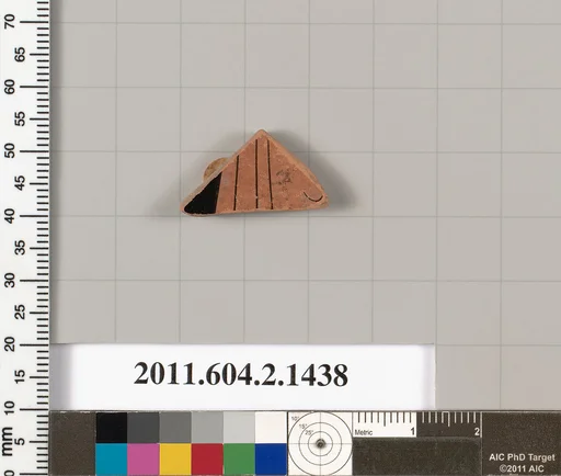 Terracotta fragment of a skyphos (deep drinking cup)