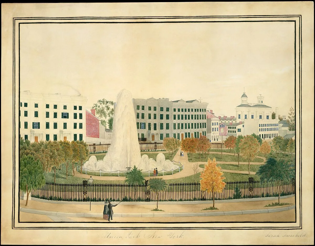 Union Park, New York — Sarah Fairchild