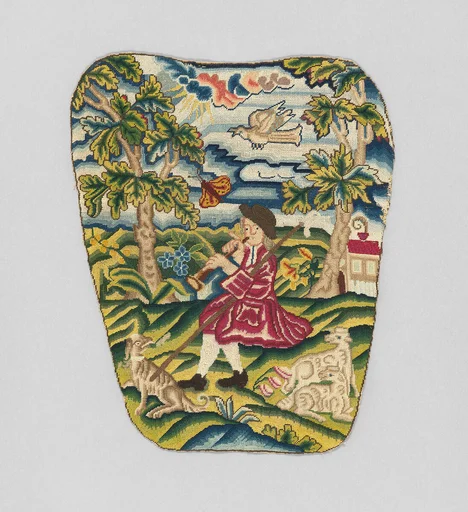 Panel for a hand screen (one of a pair)
