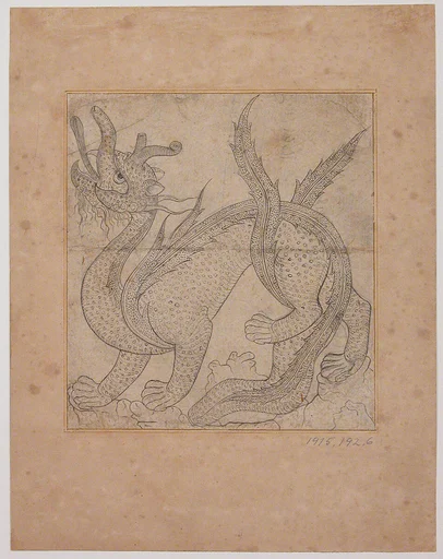 Dragon in Rocky Landscapes