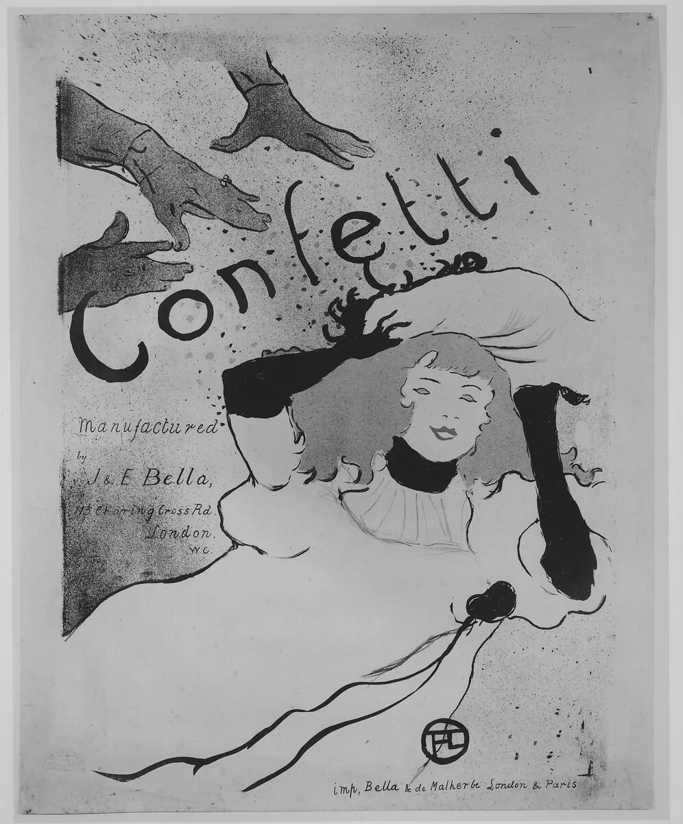 Confetti — Henri de Toulouse-Lautrec