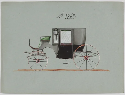 Design for Coupé, no. 3763