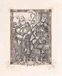 Elijah, Ahab, and Jezebel for Mortimer Cohen's Pathways through the Bible — Arthur Szyk