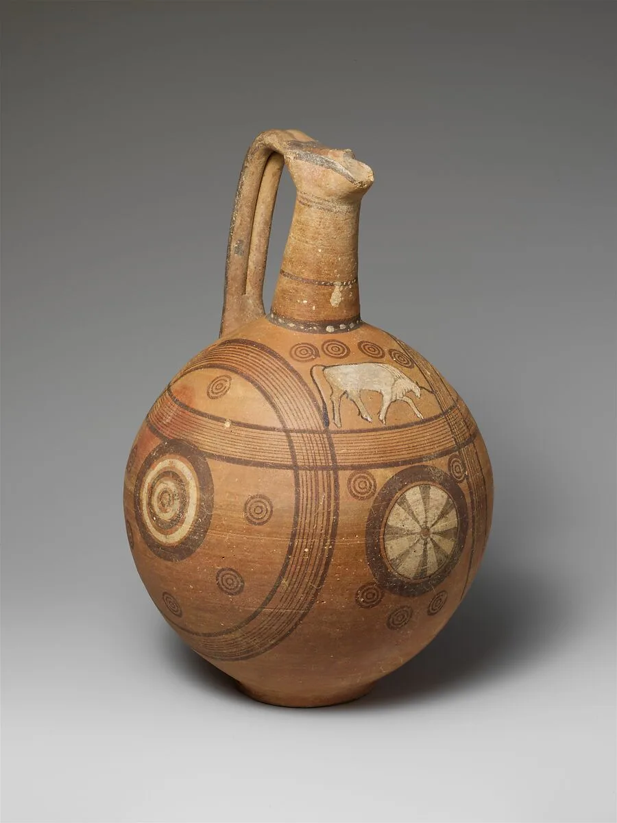 Terracotta jug — Unknown
