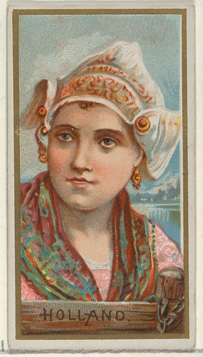 Holland, from the Types of All Nations series (N24) for Allen & Ginter Cigarettes — George S. Harris & Sons|Allen & Ginter
