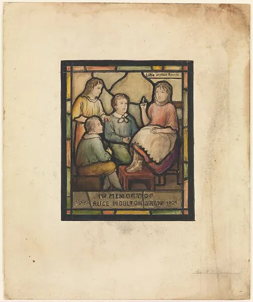 Design for window — Louis C. Tiffany|Tiffany Studios