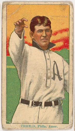 Ira Thomas, Philadelphia, from Coupon Cigarettes Baseball Issue, 1914-1916