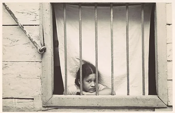 Girl Behind Barred Window (Havana) — Walker Evans