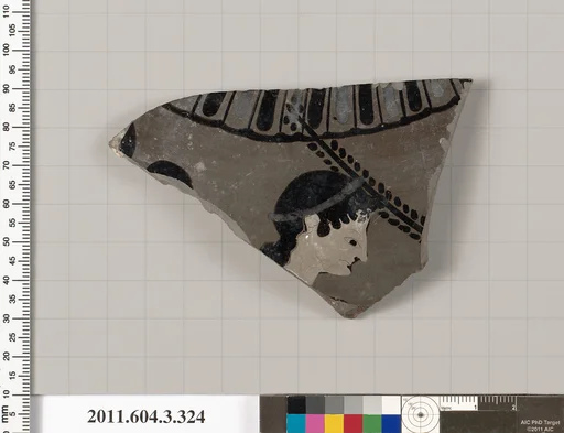 Terracotta fragment of a neck-amphora (jar)