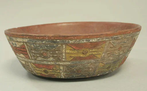 Incised Painted Bowl