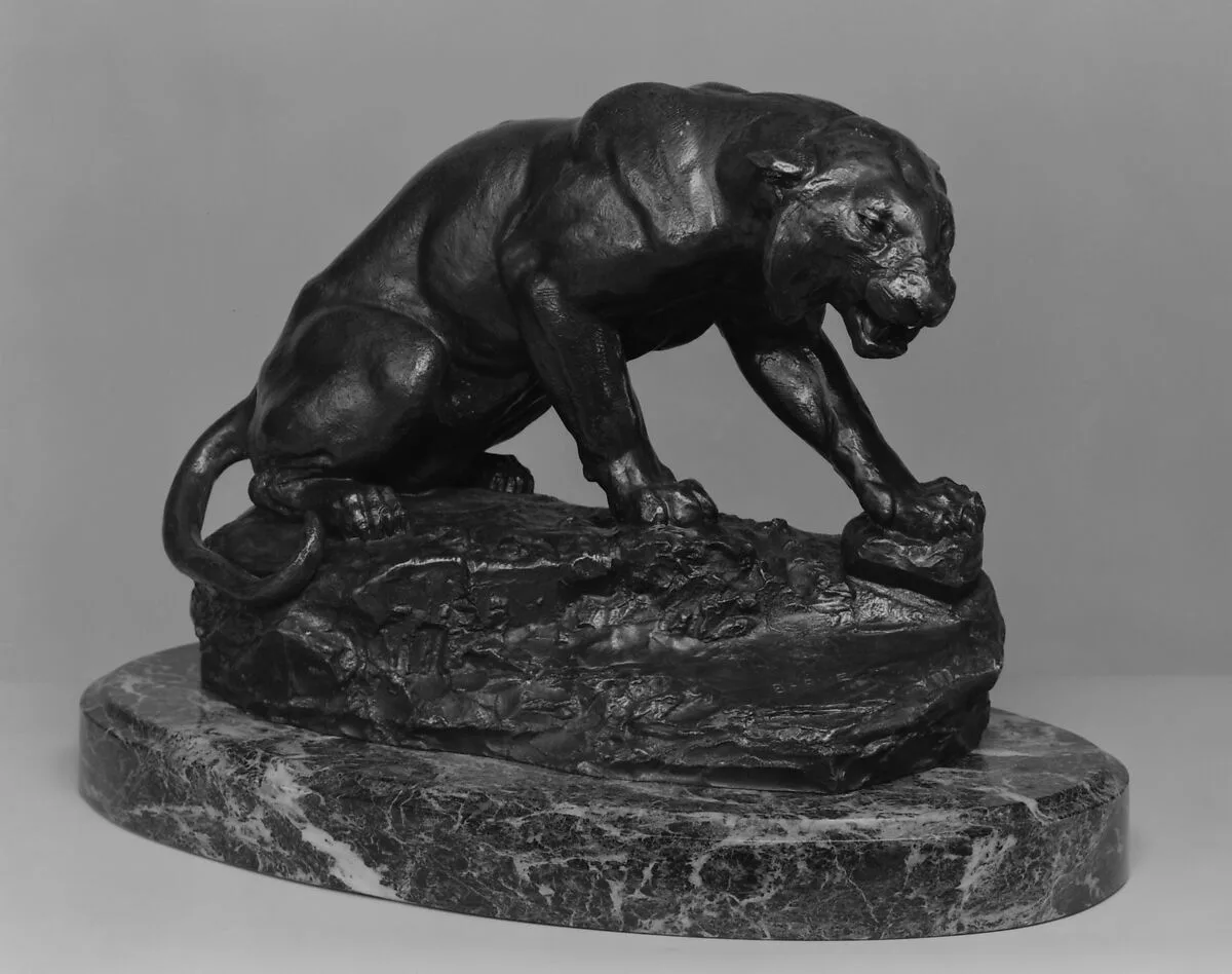 Snarling Tiger — Antoine-Louis Barye