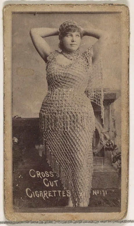 Card Number 171, from the Actors and Actresses series (N145-1) issued by Duke Sons & Co. to promote Cross Cut Cigarettes — W. Duke, Sons & Co.