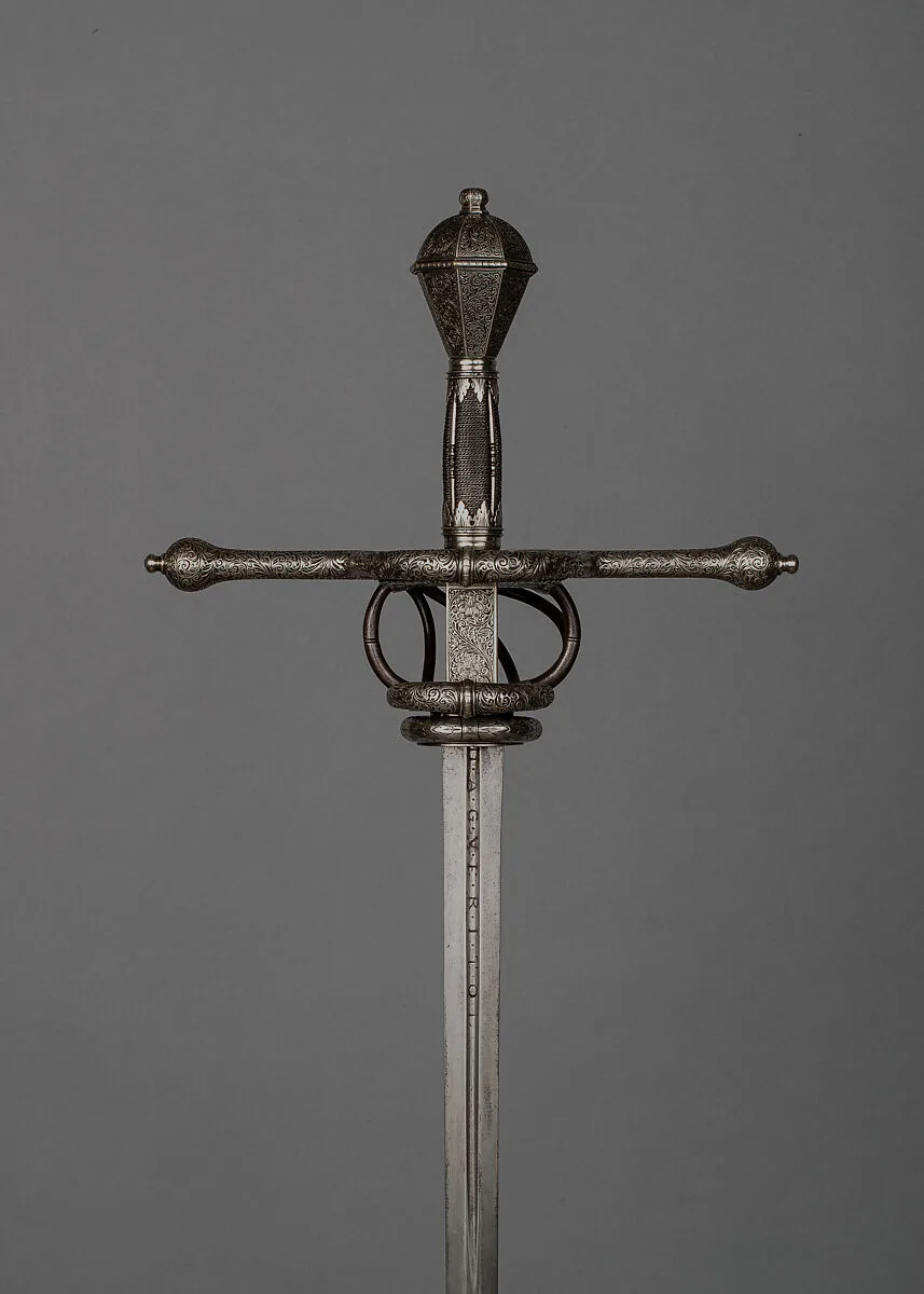 Rapier with Scabbard — Unknown