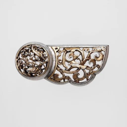 Decorative Fitting from a Crupper Strap