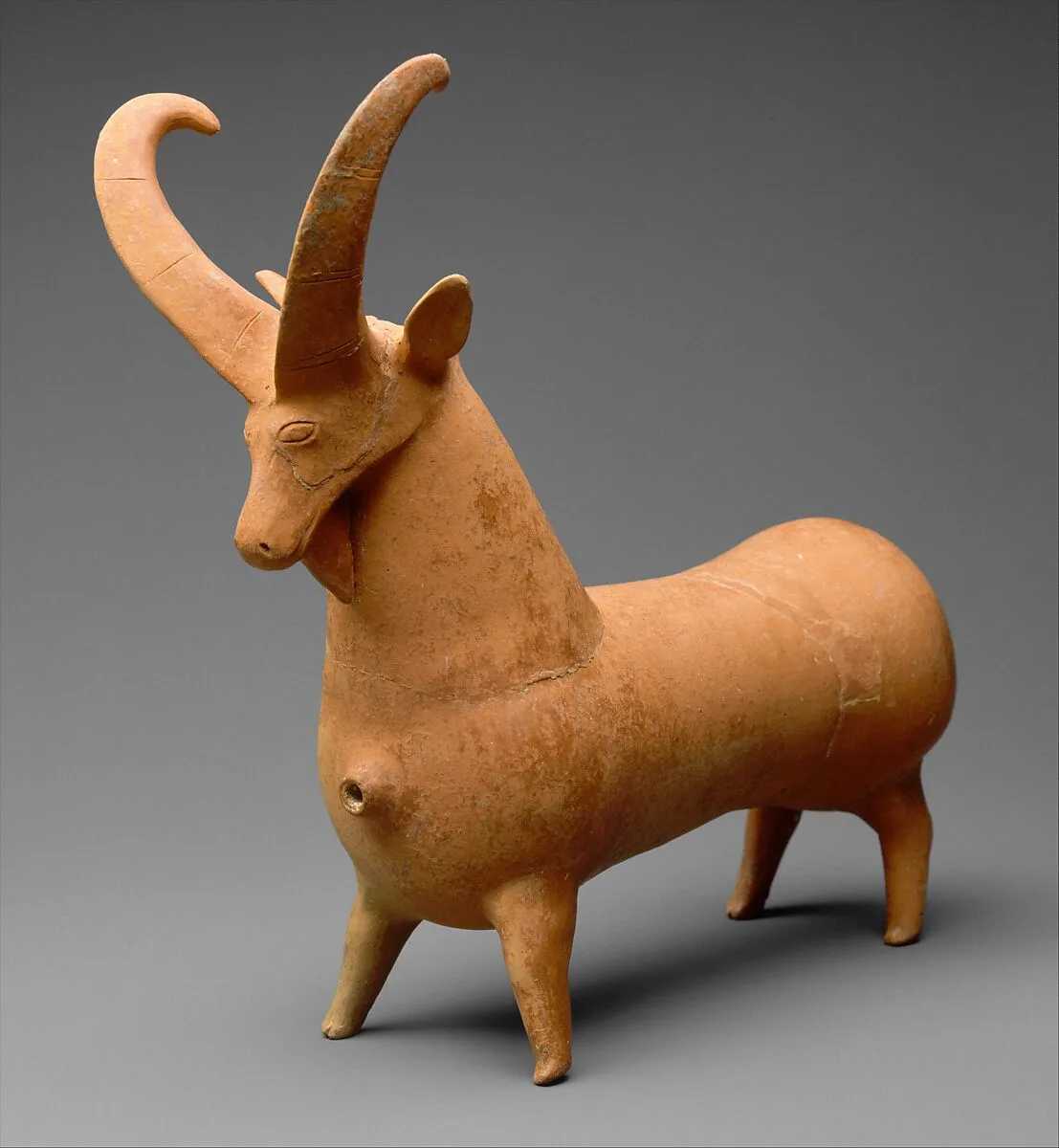 Rhyton in the shape of an ibex — Unknown