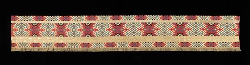 Bed curtain border