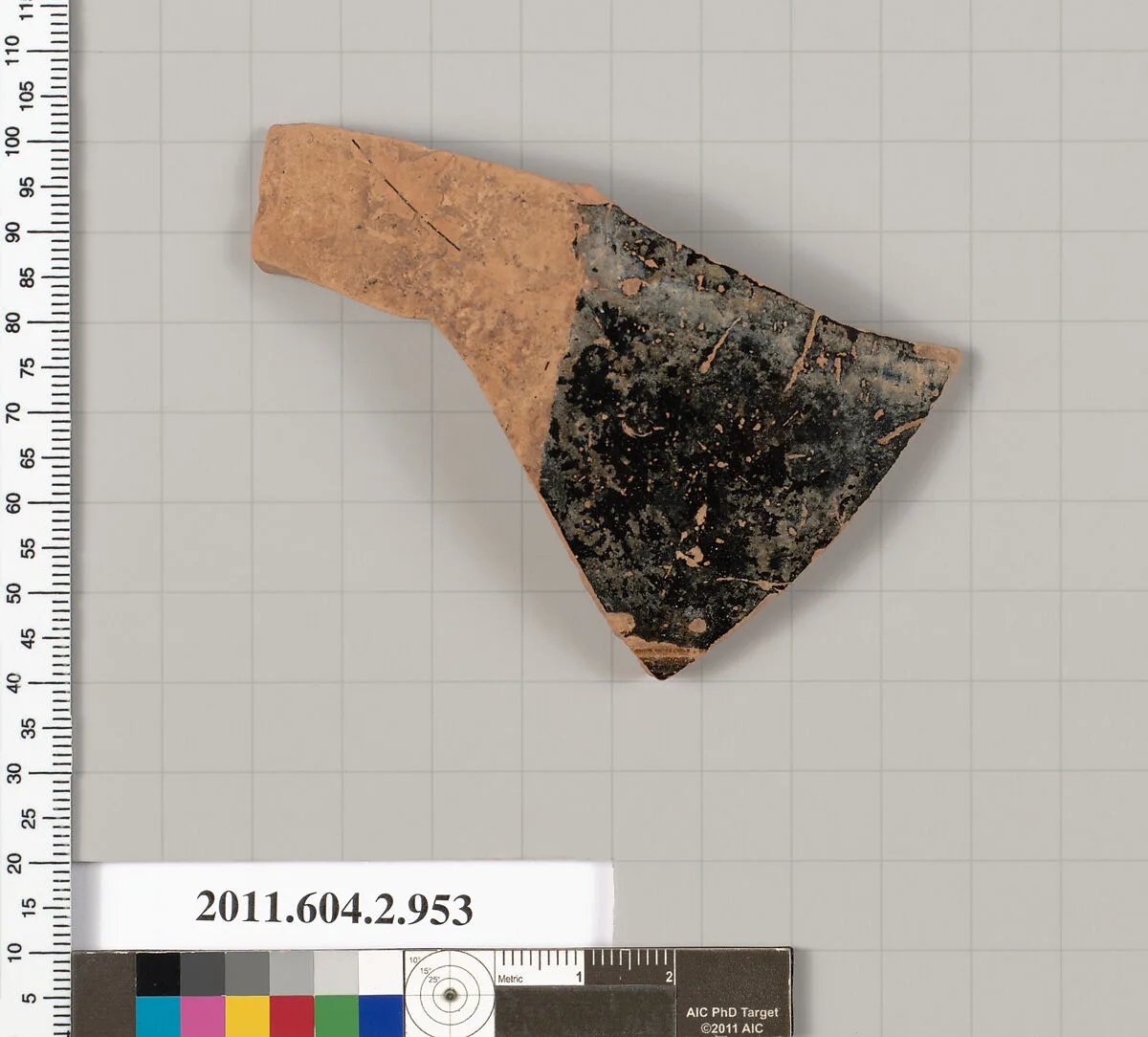 Terracotta fragment of an oinochoe (jug) — Unknown