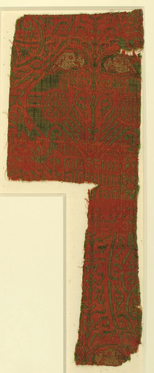 Textile with Brocade — Unknown