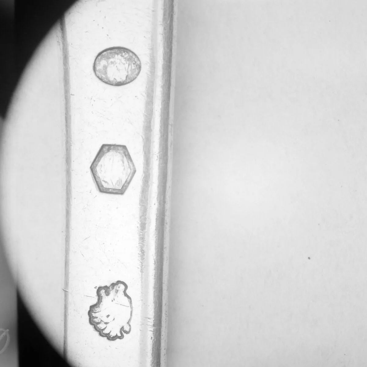 Section of a spoon handle — Pierre-Charles Micalef