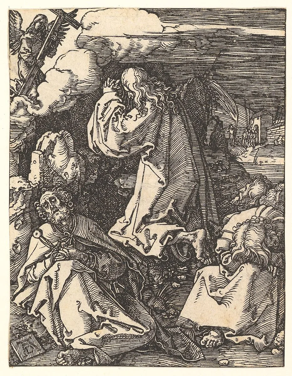 Christ on the Mount of Olives, from "The Small Passion" — Albrecht Dürer