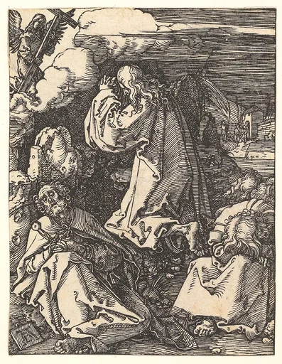 Christ on the Mount of Olives, from "The Small Passion"