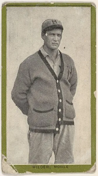 Wilder, Mobile, from the Baseball Players (Green Borders) series (T211) issued by Red Sun Cigarettes — Red Sun Cigarettes