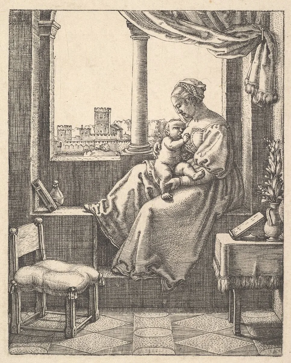 The Virgin at the Window — Barthel Beham