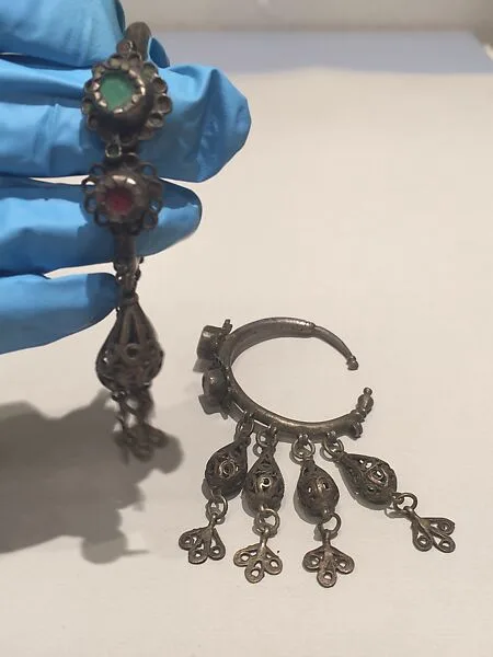 Ear Ornament (Tikhrazin or Douwwah), One of a Pair — Unknown