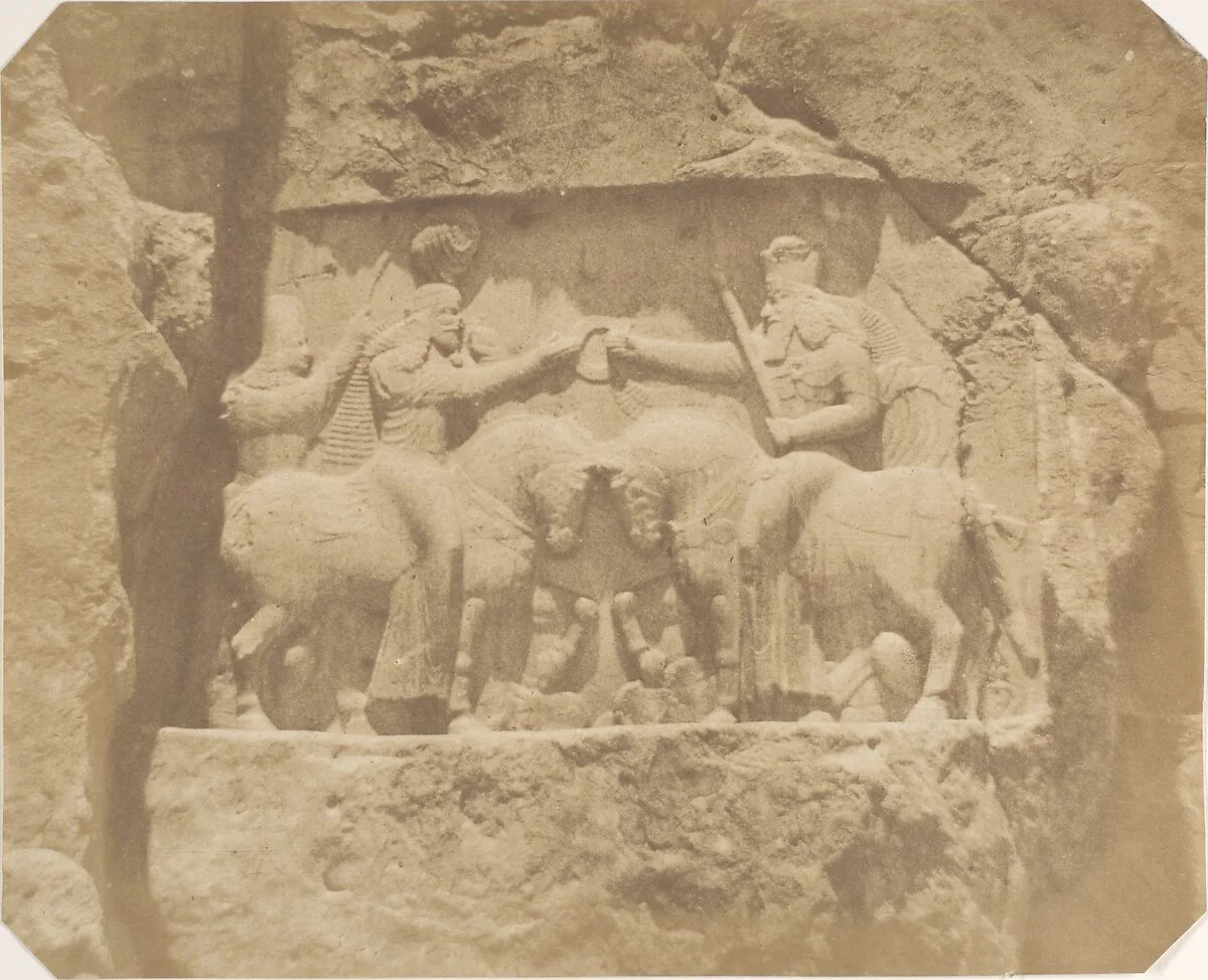 Bas Relief at Nakshi Rustam — Luigi Pesce