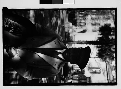 [Hotel Employee on Street, Savannah, Georgia]