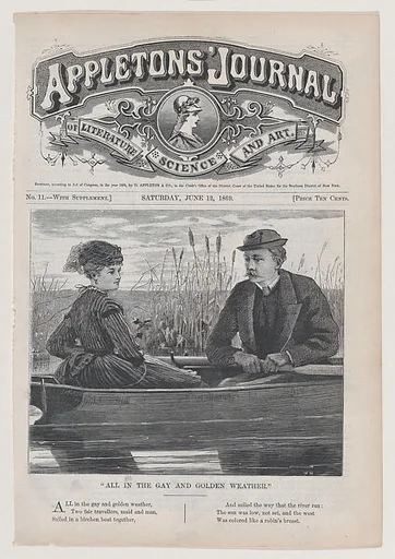 "All in the Gay and Golden Weather" (from "Appleton's Journal," Vol. I)