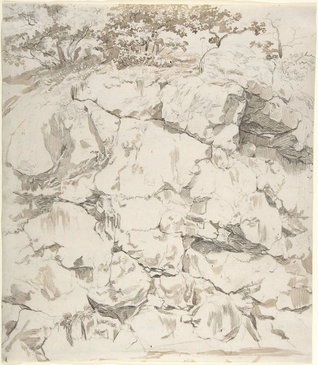 Rocky Cliff — Johann Christian Reinhart