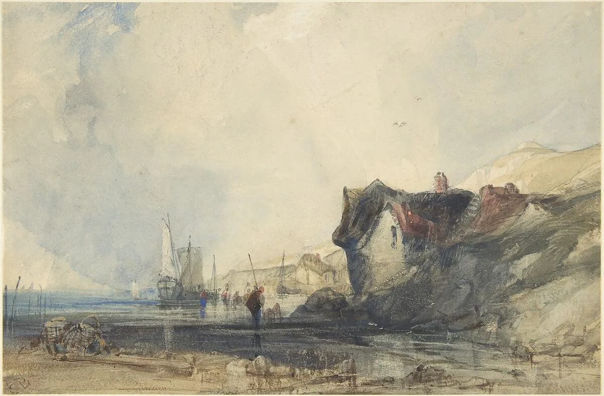 View on the Coast at Deal — Charles Bentley