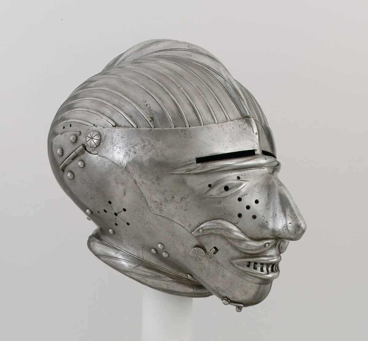 Armet with Mask Visor — Unknown