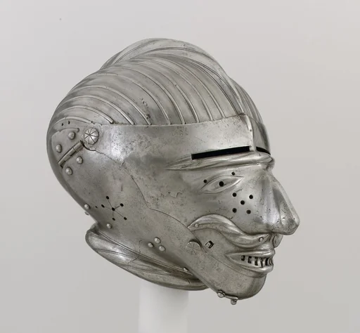 Armet with Mask Visor