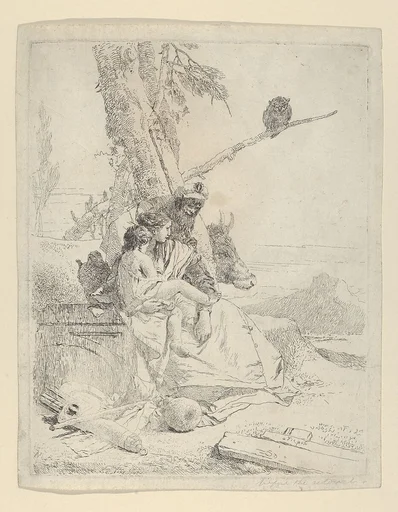 The Family of the oriental Peasant, from the Scherzi